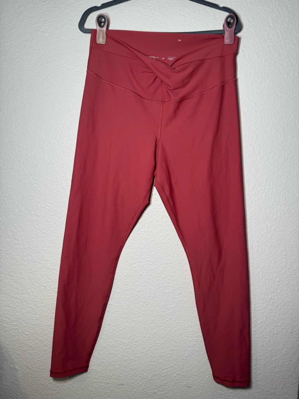 Old Navy Rust Red High-Waist twist Leggings